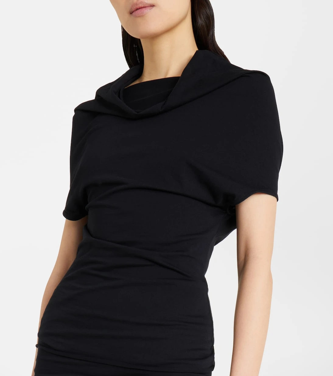 Rick Owens - Shroud cotton jersey T-shirt