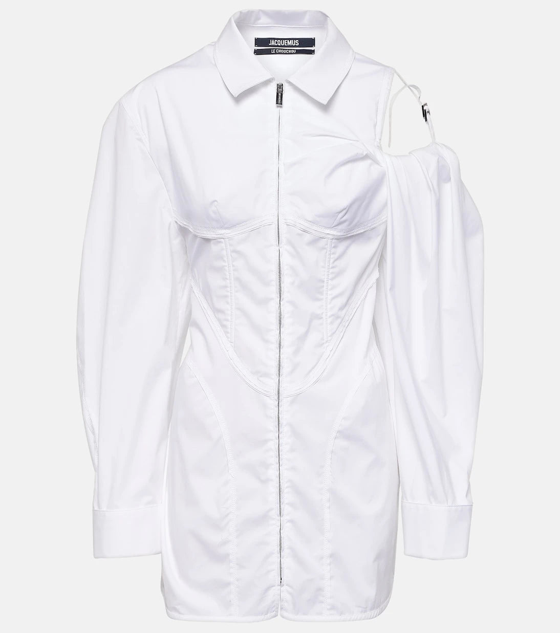 Jacquemus - La Robe Galliga cotton-blend minidress
