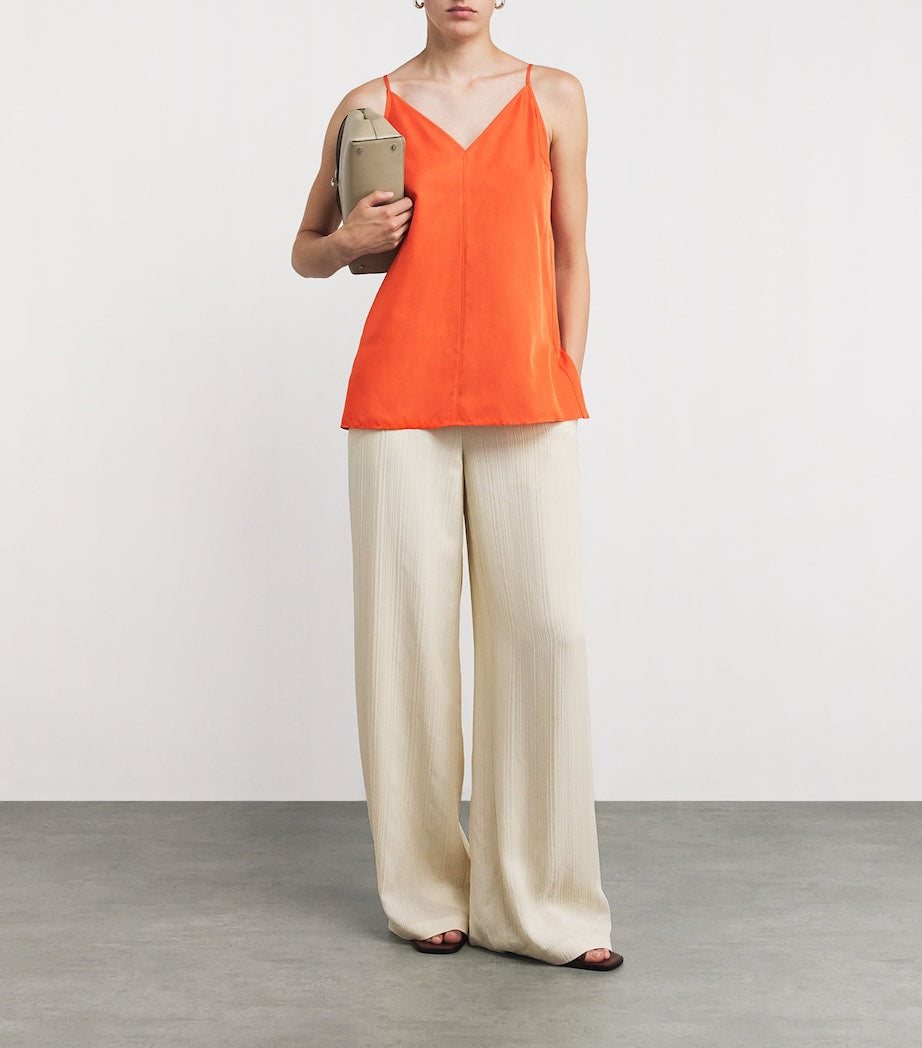 Silk-Cotton Aragon Cami Top SUNDOWN