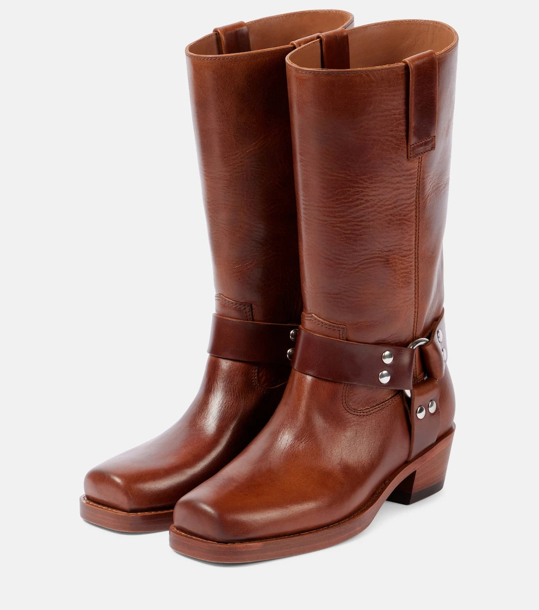 Paris Texas - Roxy 45 leather biker boots