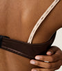 Brown Satin Bra