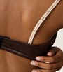 Brown Satin Bra