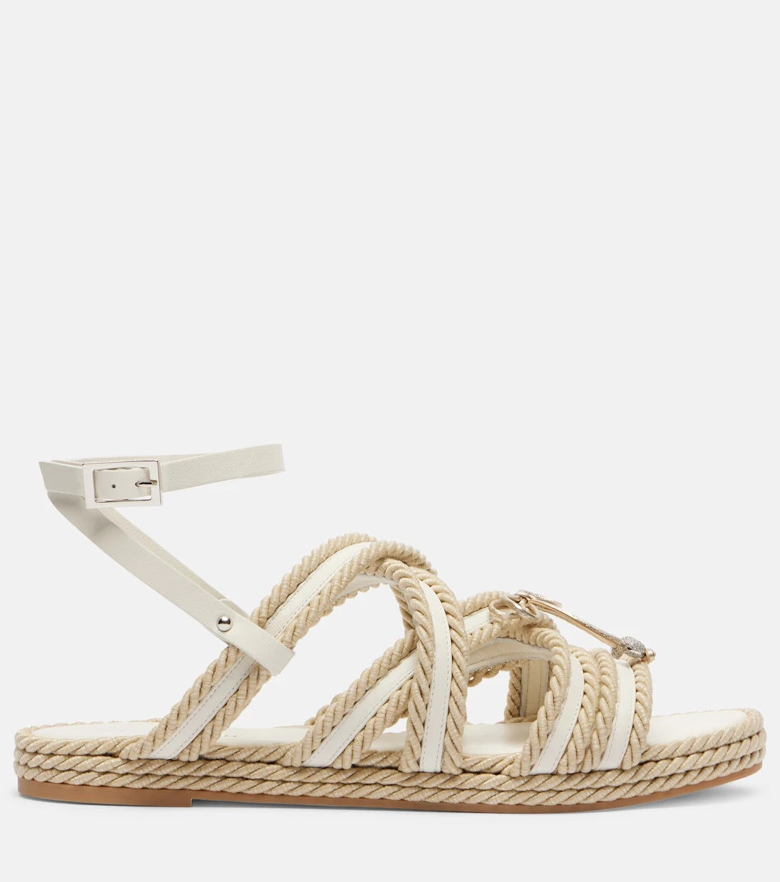 Mach & Mach - Embellished woven sandals