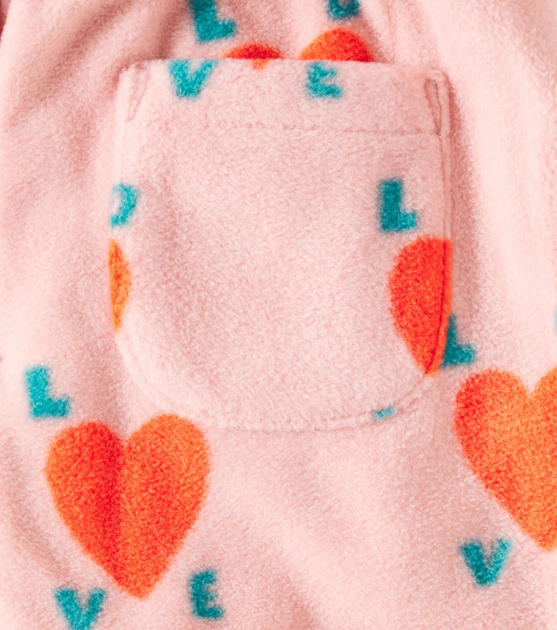 Jellymallow - Love Fleece printed sweatpants