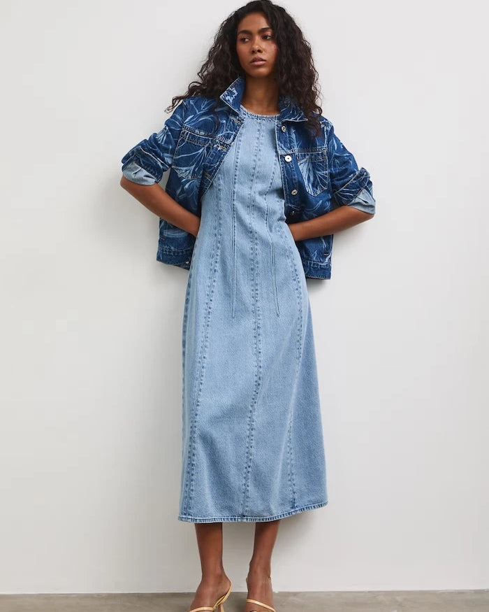 Medicine Denim İspanyol Kesim Elbise