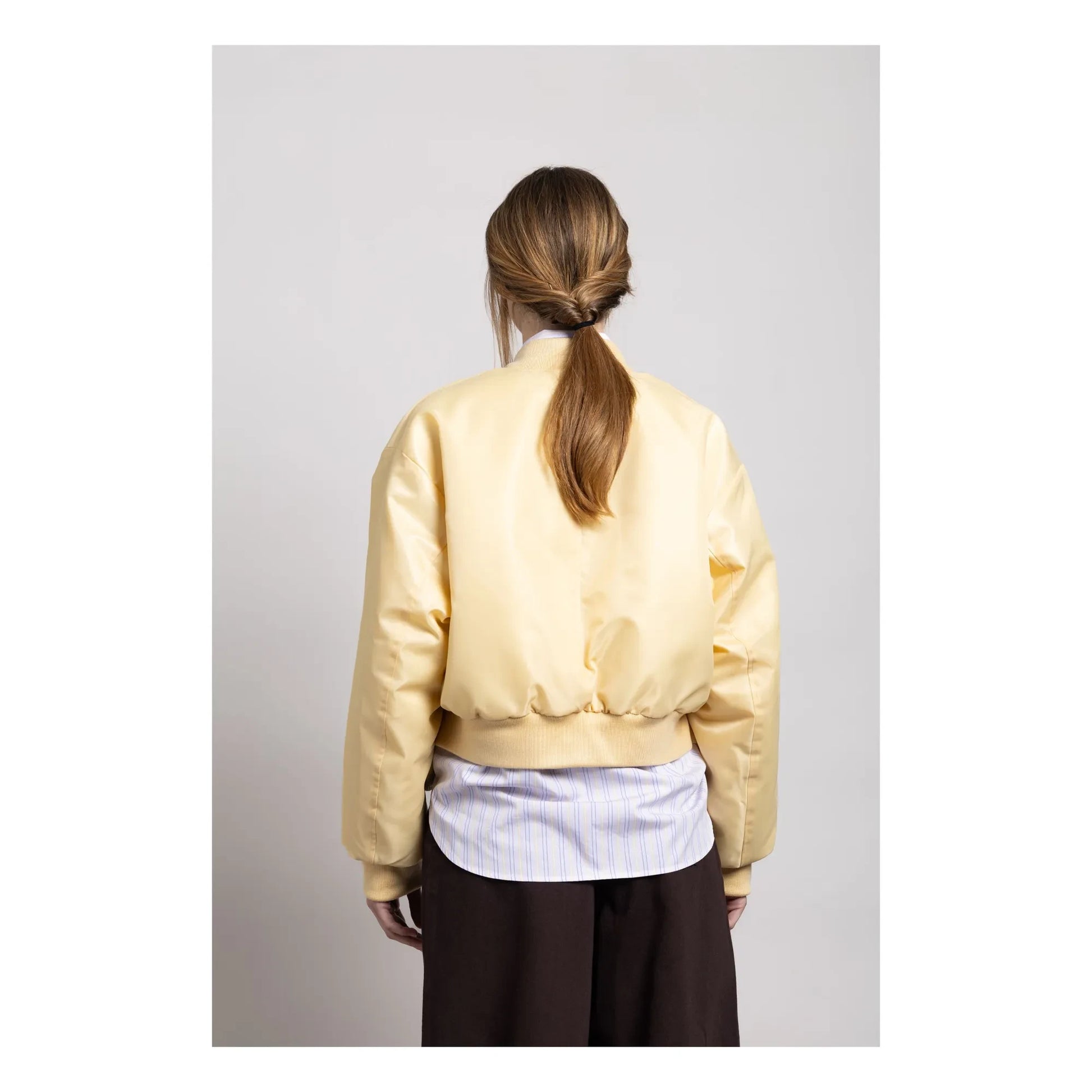 Smallable Woman - Bomber Court Solstice | Pale yellow