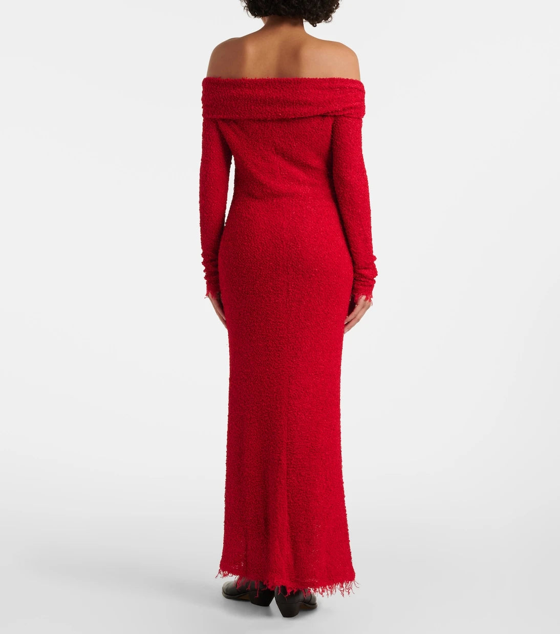 Isabel Marant - Ormany jersey bouclé maxi dress