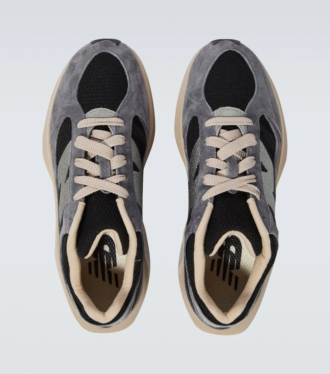 New Balance - WRPD Runner suede-trimmed sneakers