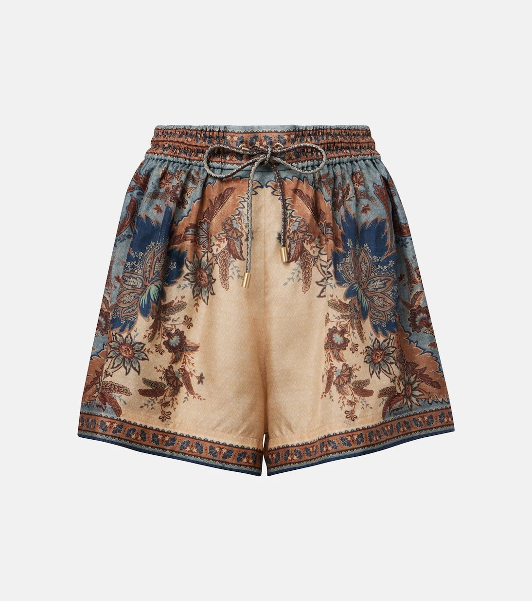 Zimmermann - Paisley silk shorts