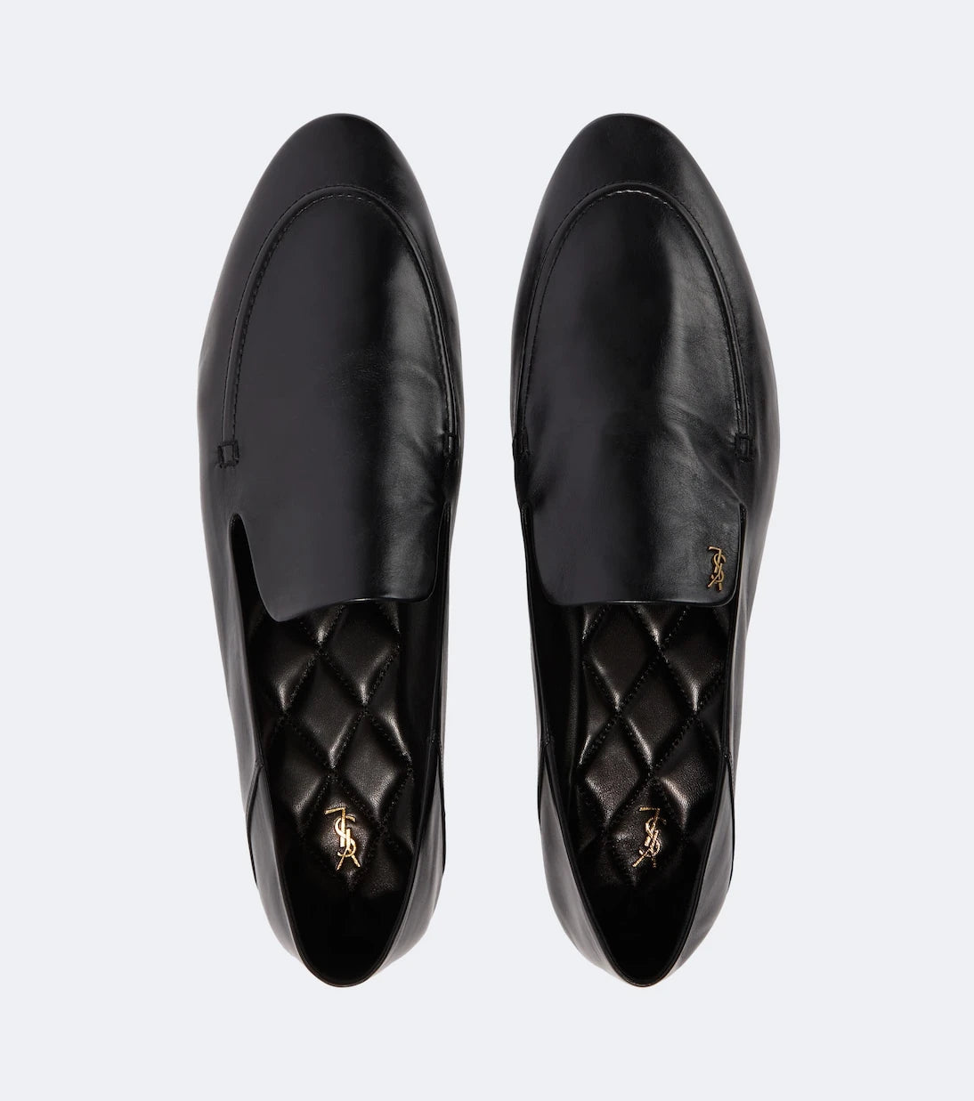 Saint Laurent - Alain convertible leather loafers