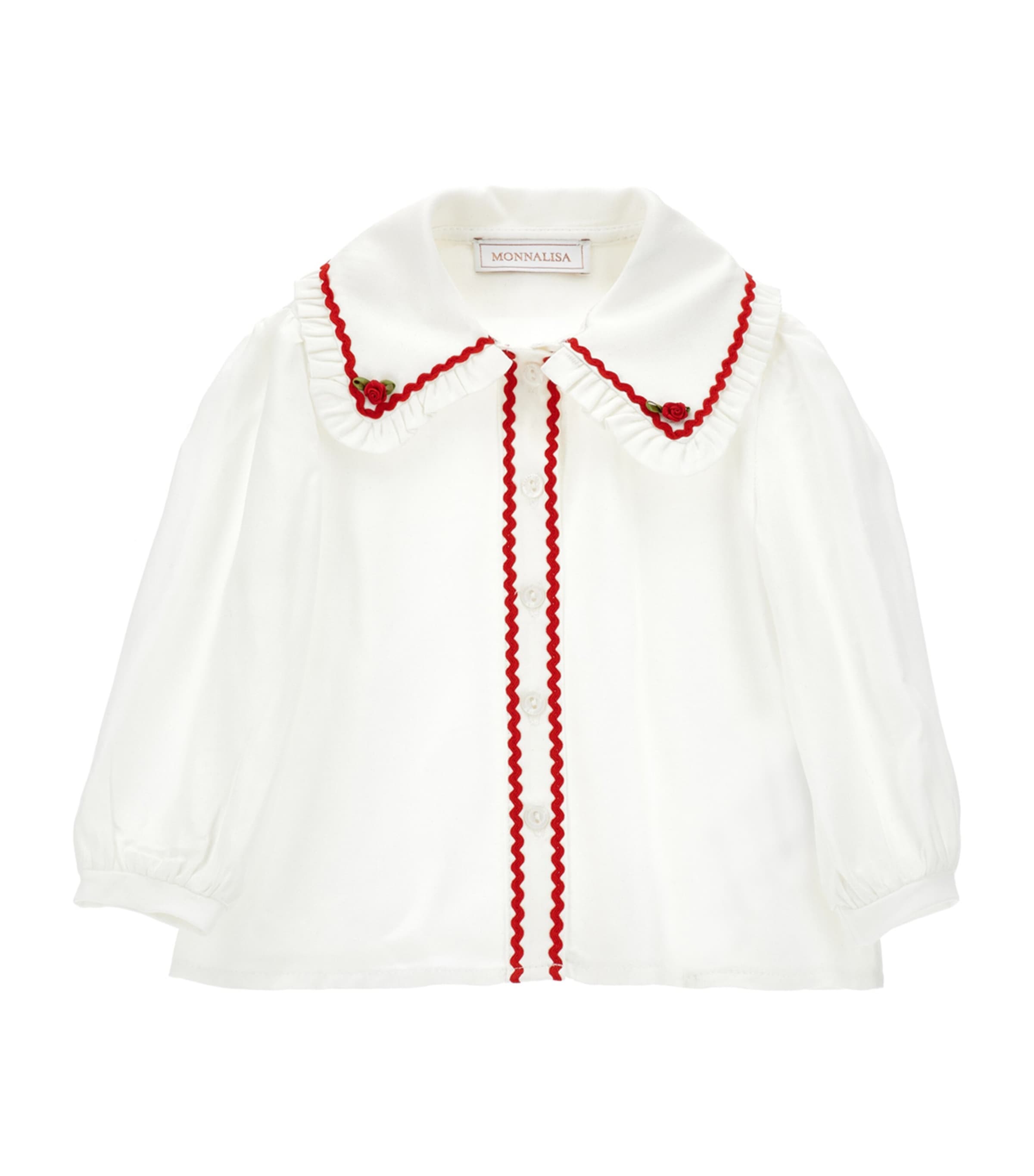 Monnalisa Embroidered Shirt (3-36 Months)