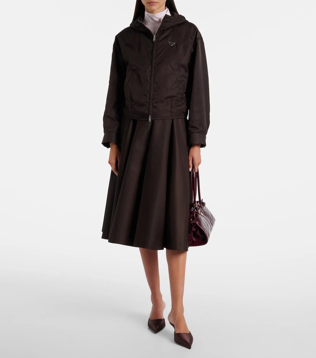 Prada - Re-Nylon hooded jacket