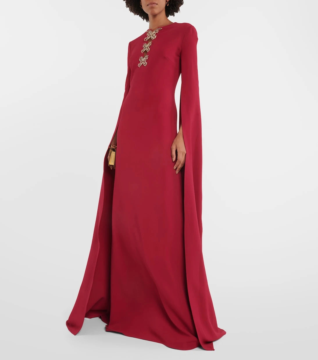 Elie Saab - Embellished crêpe gown