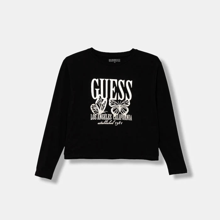 Детска блуза с дълги ръкави Guess