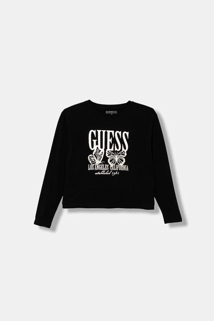 Детска блуза с дълги ръкави Guess