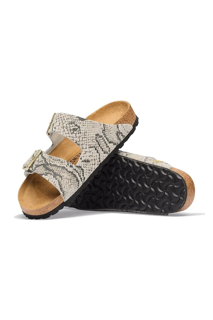 Birkenstock Kadın Süet Terlik Arizona Suede Leather Snake