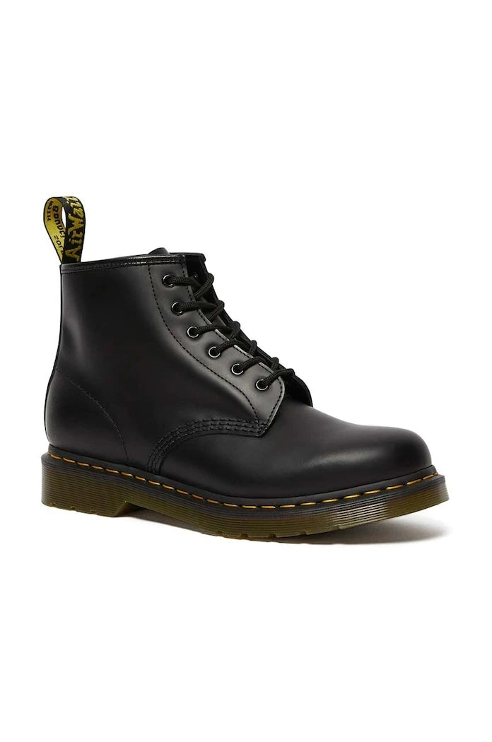 Deri botlar Dr. Martens 101 Yellow Stitch