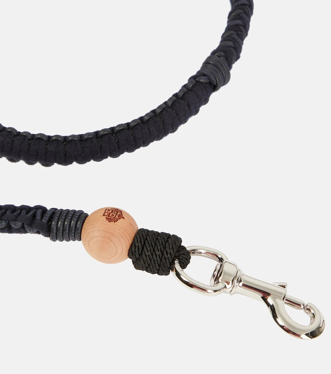 Loro Piana - Leather and cashmere dog leash