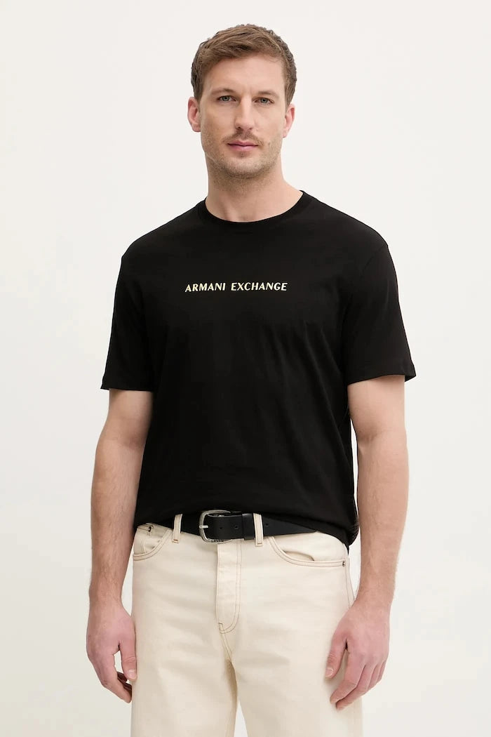 Памучна тениска Armani Exchange