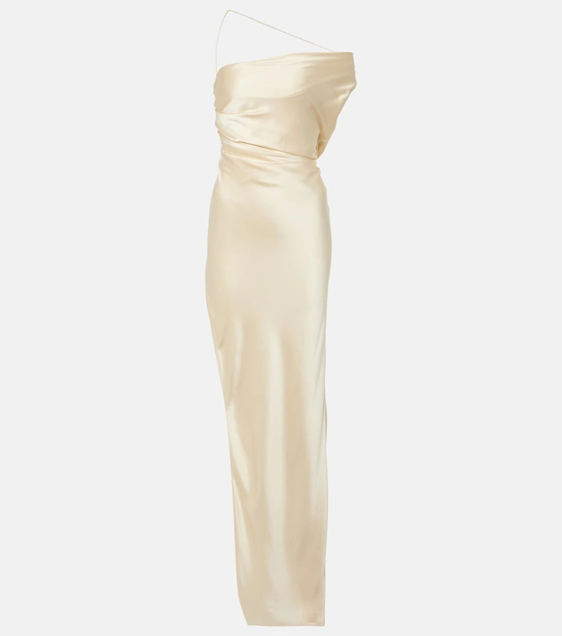 The Sei - Asymmetric silk satin gown