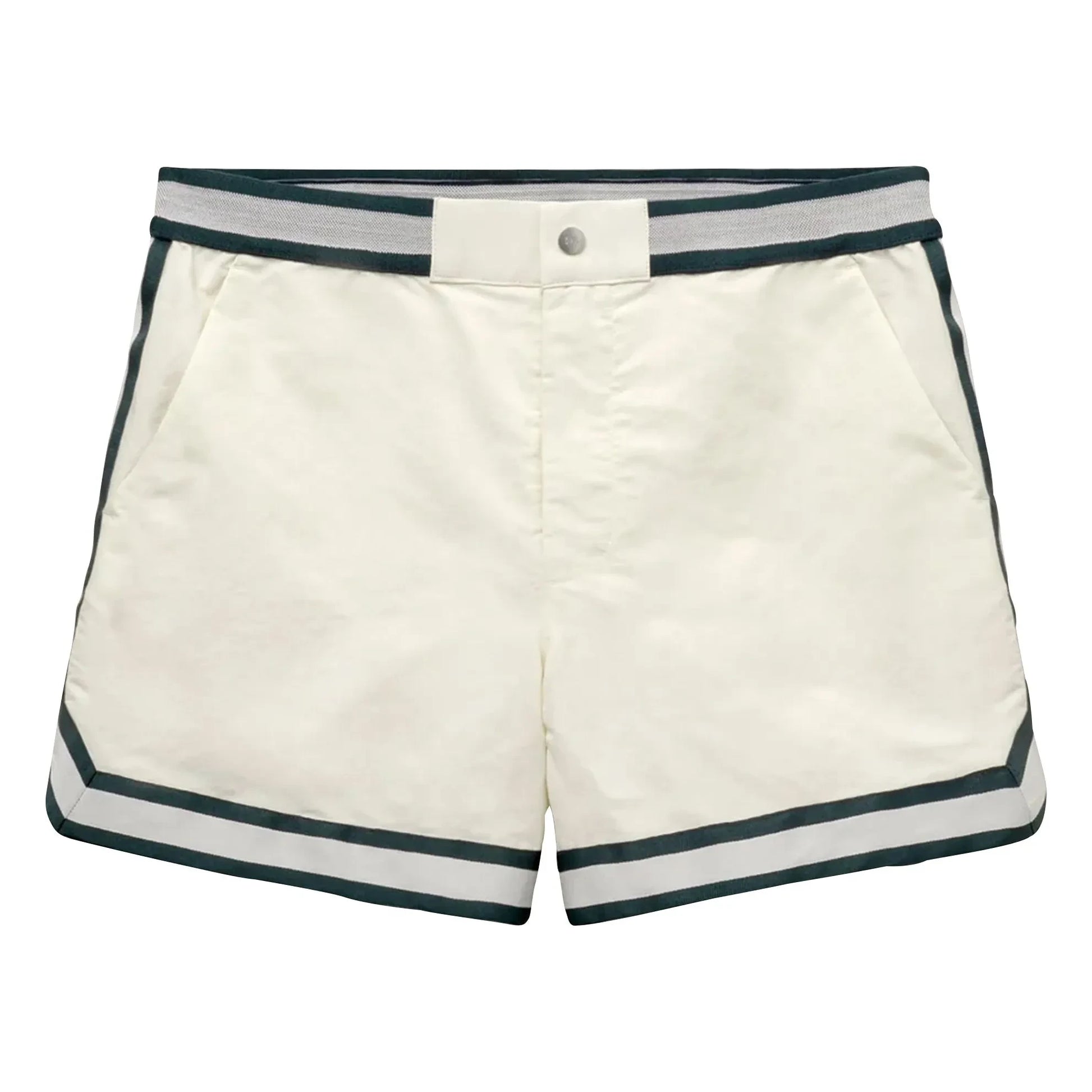 Ché Studios - Baller Swim Shorts | White - Ivory