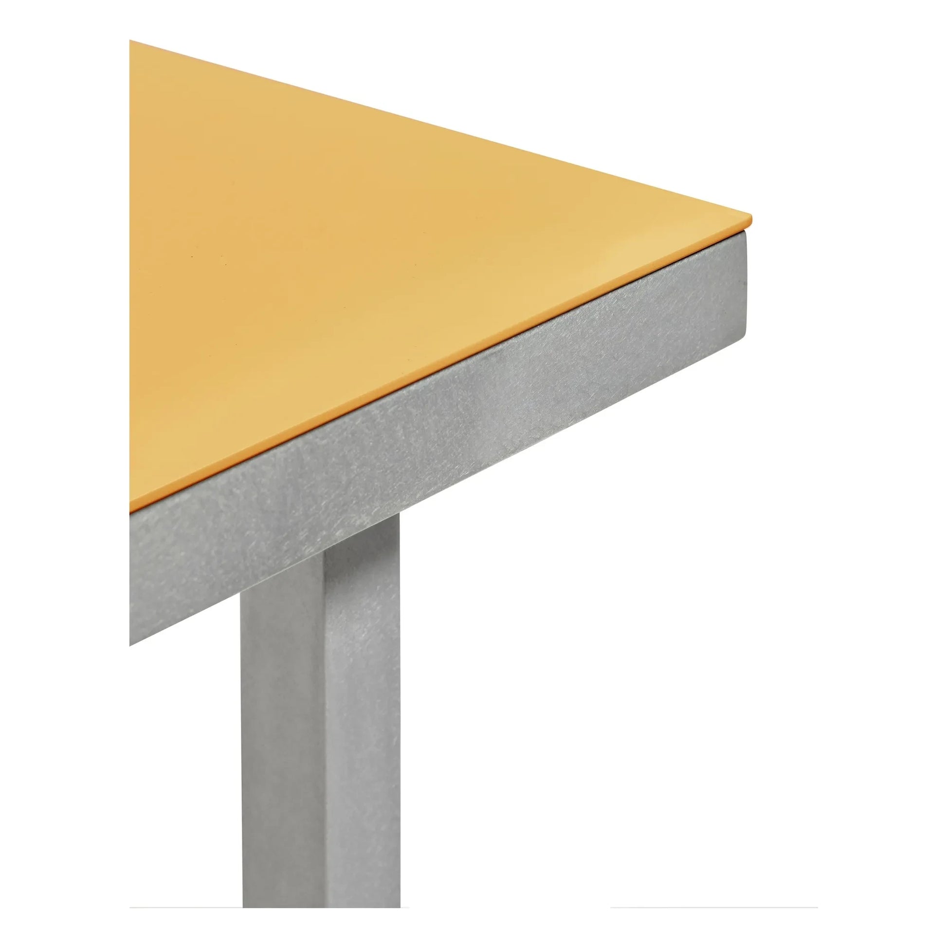 Valerie Objects - Alu dining table, Muller Van Severen | Yellow