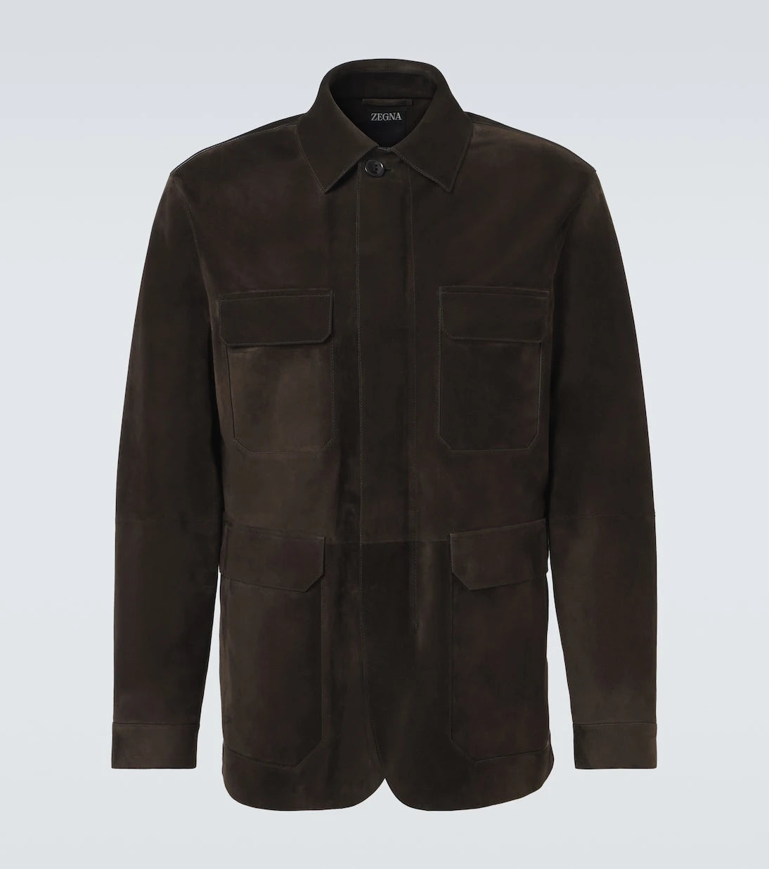Zegna - Leather field jacket