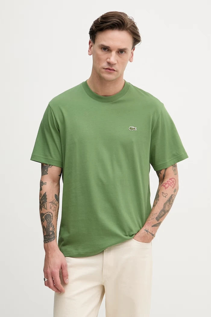 Lacoste basic erkek pamuklu tişört