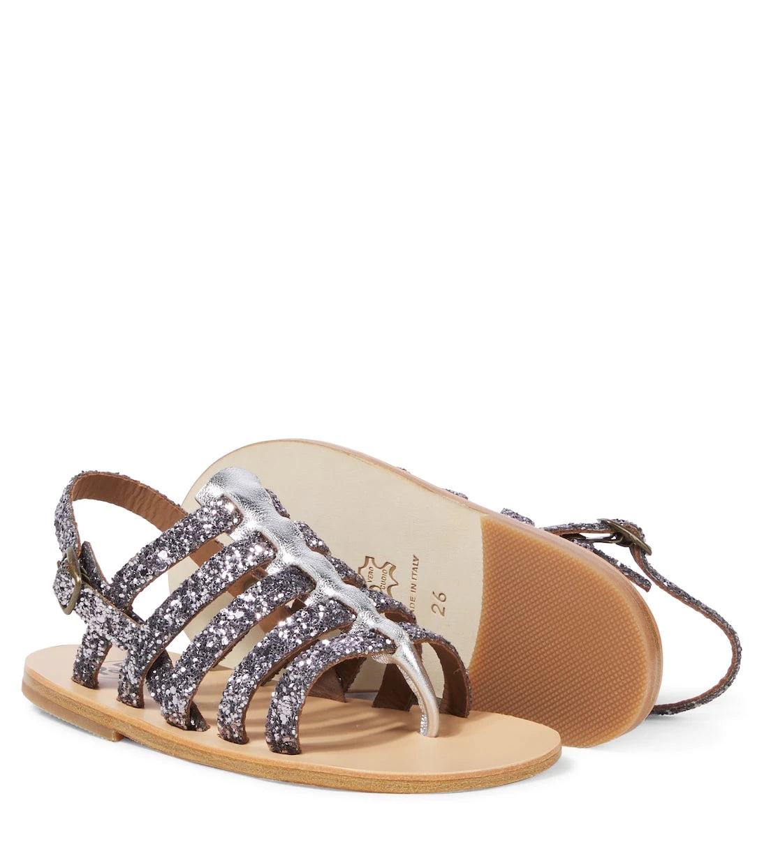 PèPè - Glitter gladiator sandals