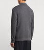 Cotton-Cashmere Oban Polo Sweater