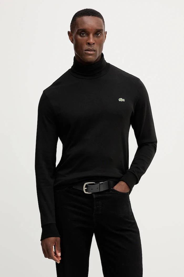 Lacoste Uzun Kollu Pamuklu Bluz