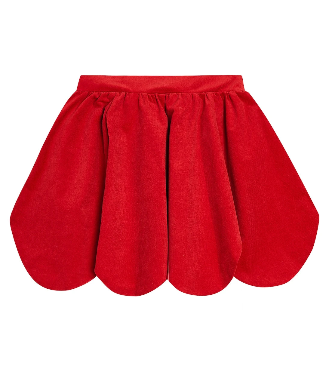 Kenzo Kids - Scalloped cotton skirt