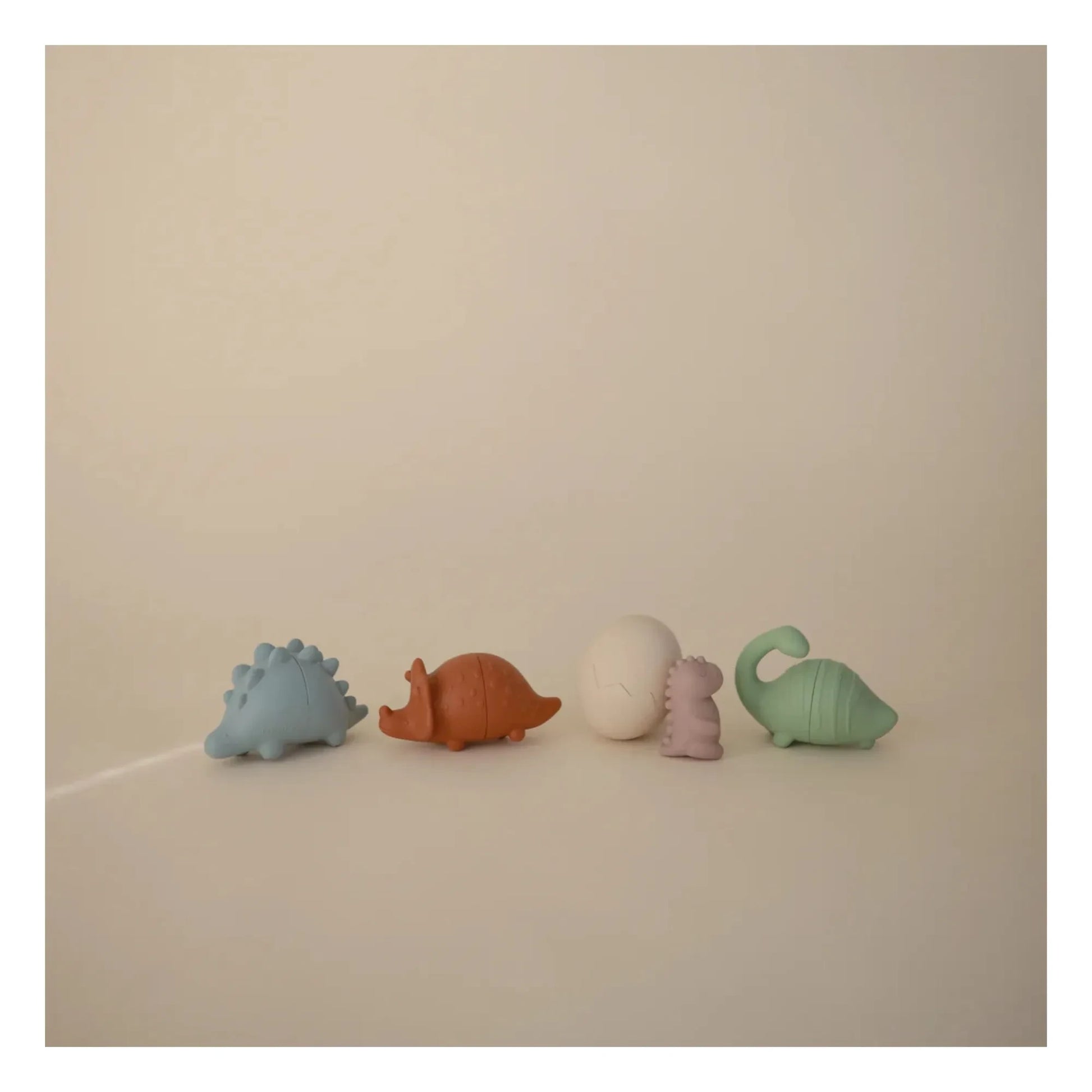 Mushie - Dino bath toys - Set of 4