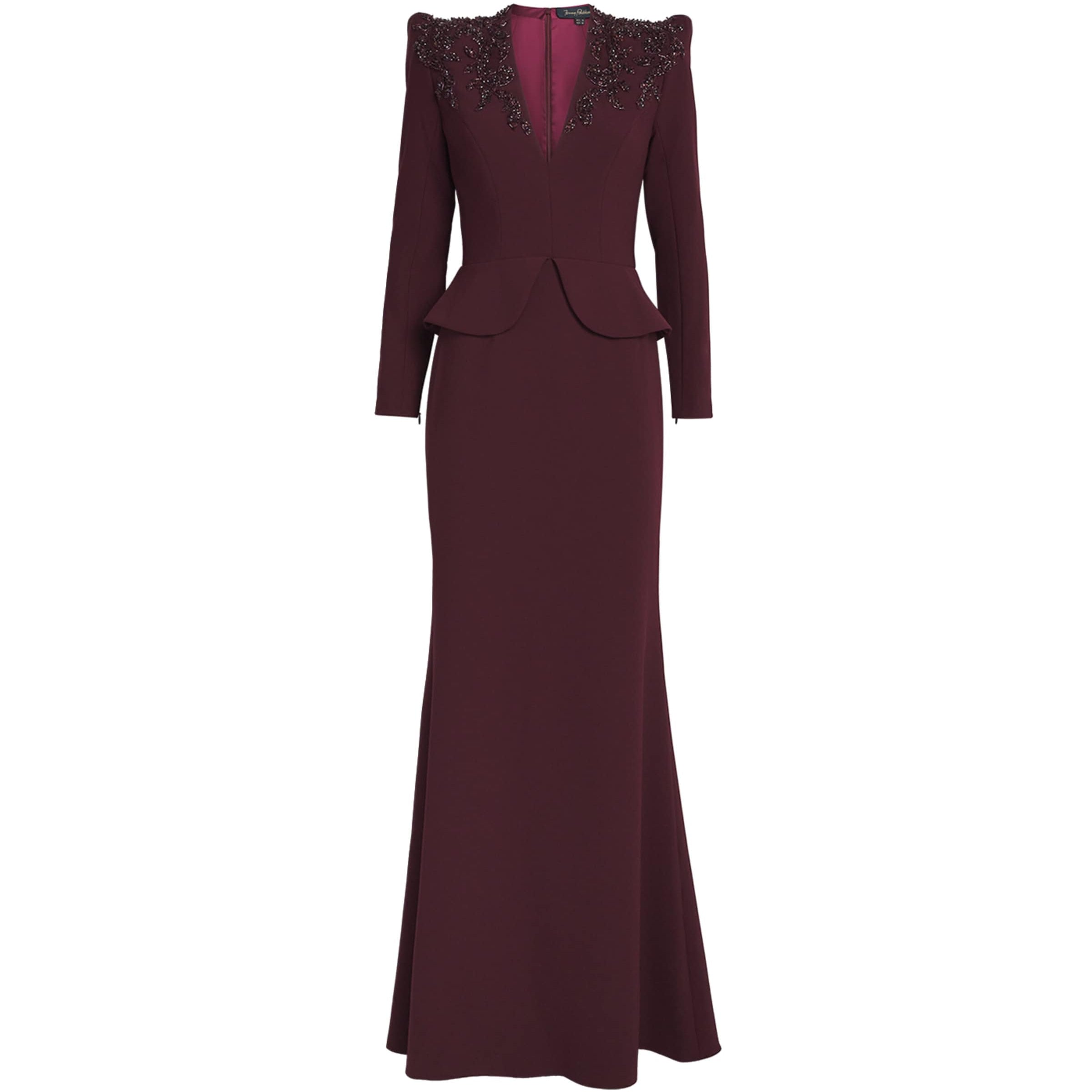 Jenny Packham Embellished Night Flowering Gown