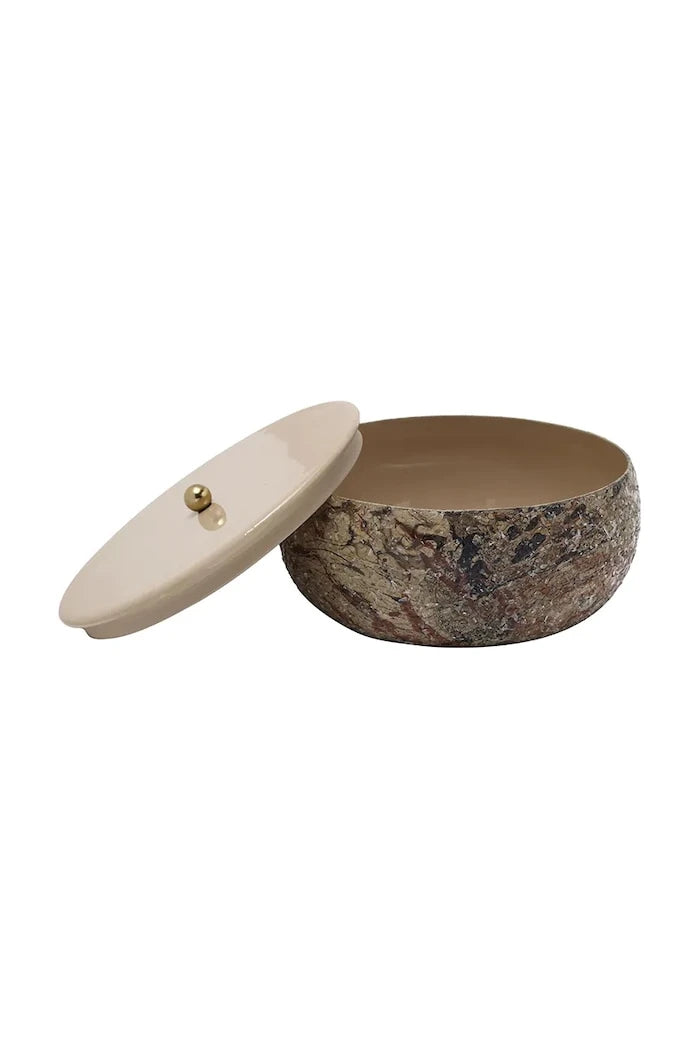 Кутия за съхранение Present Time Mosaic Marble 16,5 x 7,5 cm
