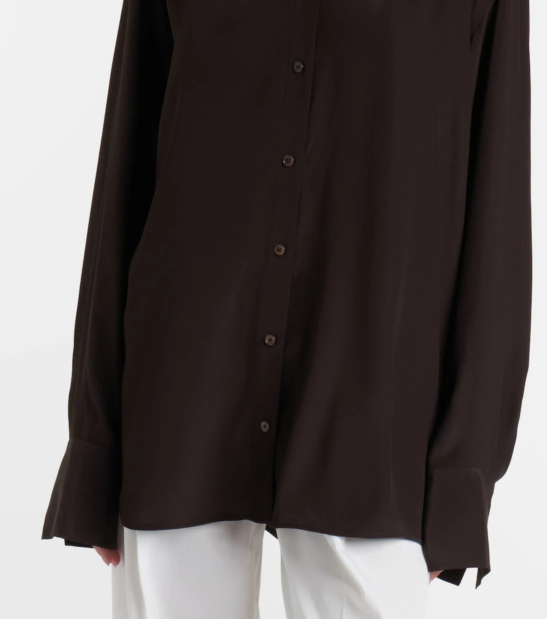 Toteme - Silk crêpe shirt