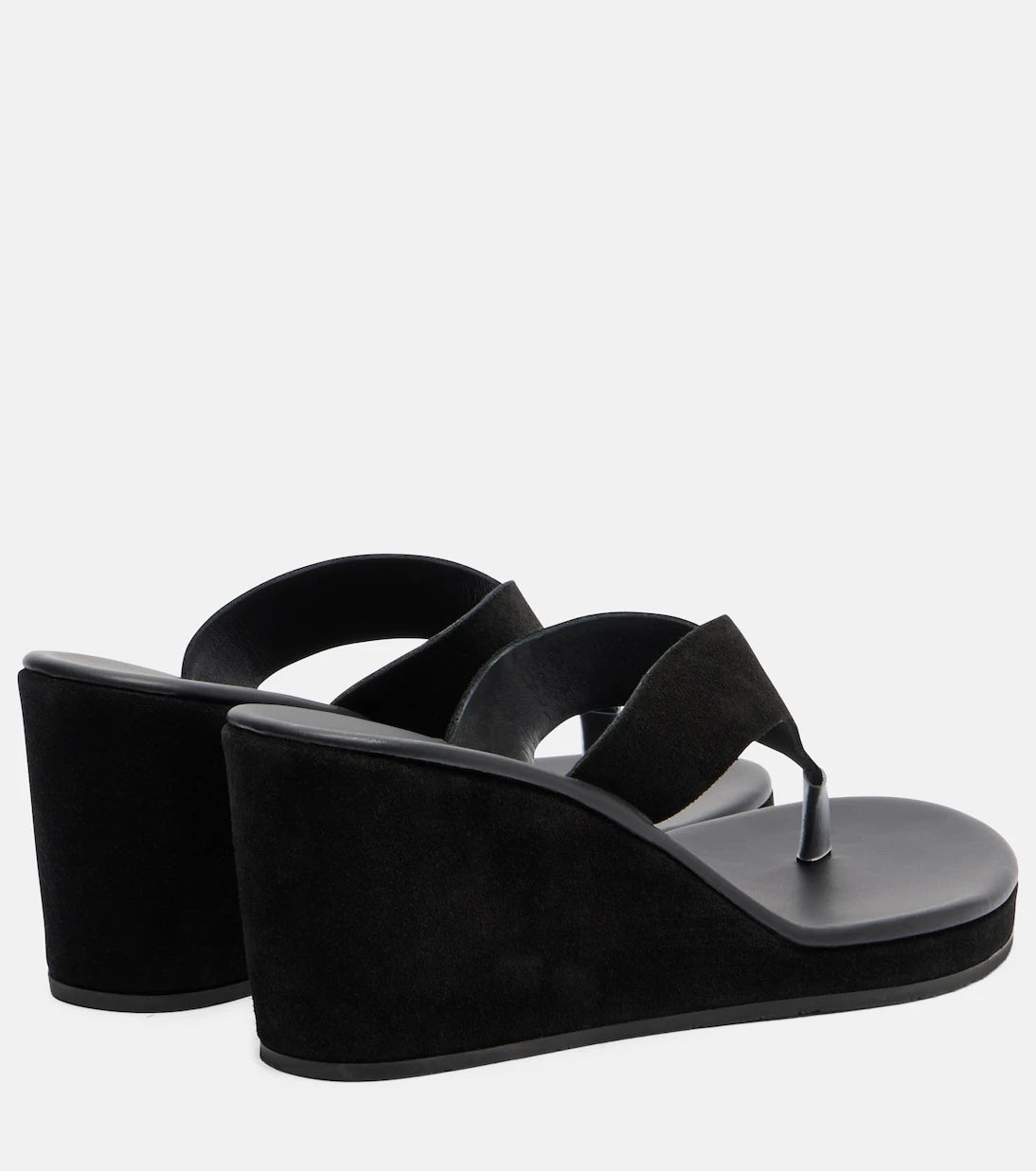 Ancient Greek Sandals - Charys suede wedge thong sandals