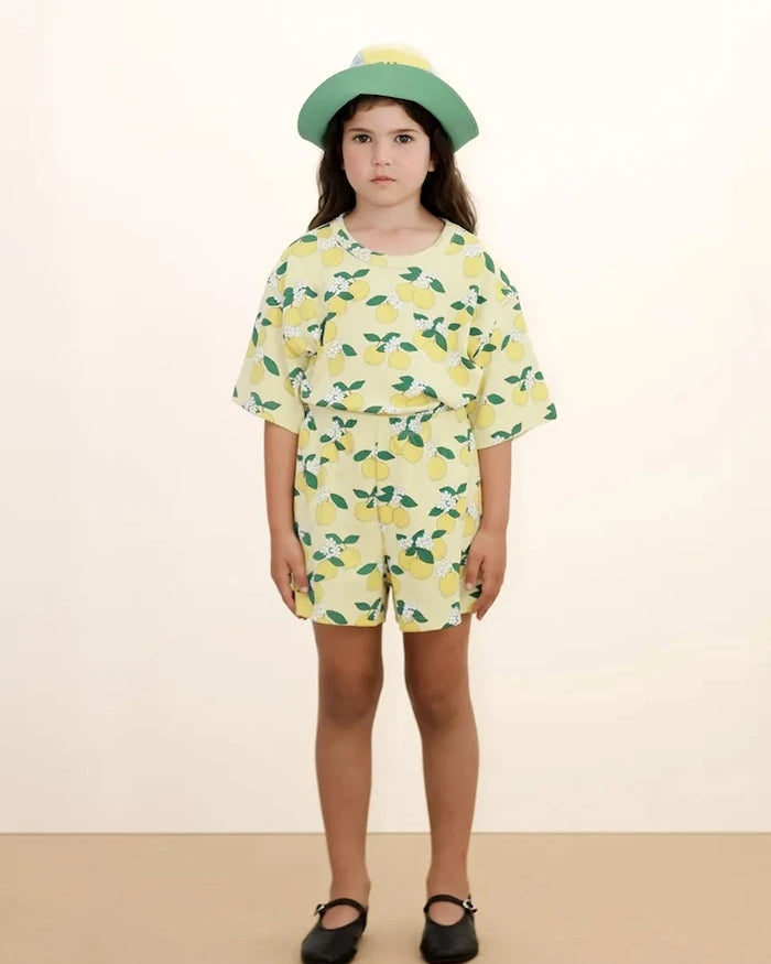Tinycottons ORANGES RIB SHORT Çocuk Kısa Şort
