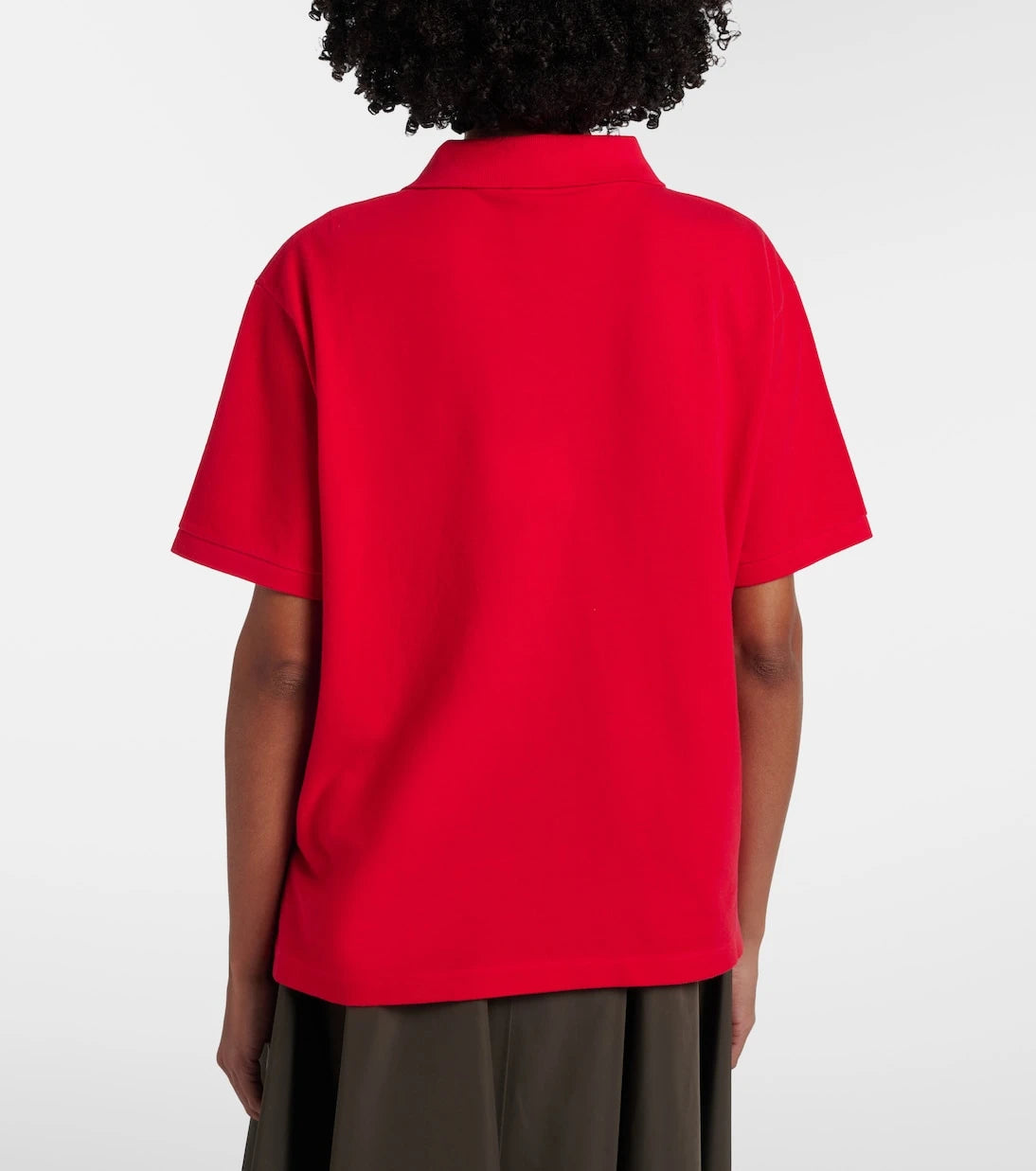 Prada - Logo cotton piqué polo shirt