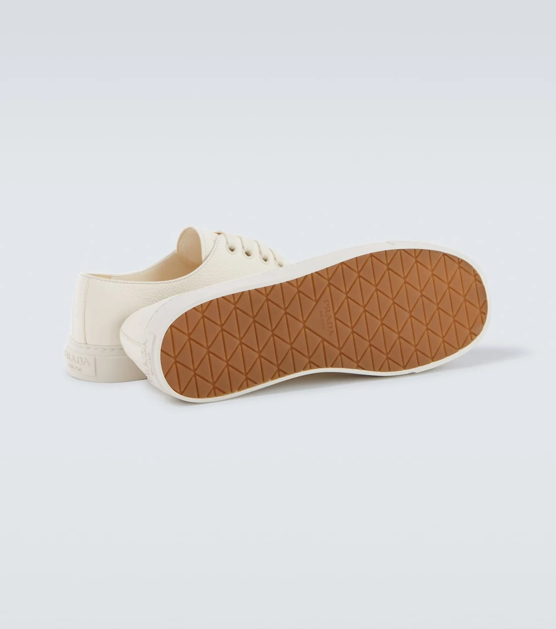 Prada - Suede low-top sneakers