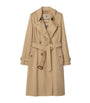 Gabardine Long Kensington Heritage Trench Coat HONEY