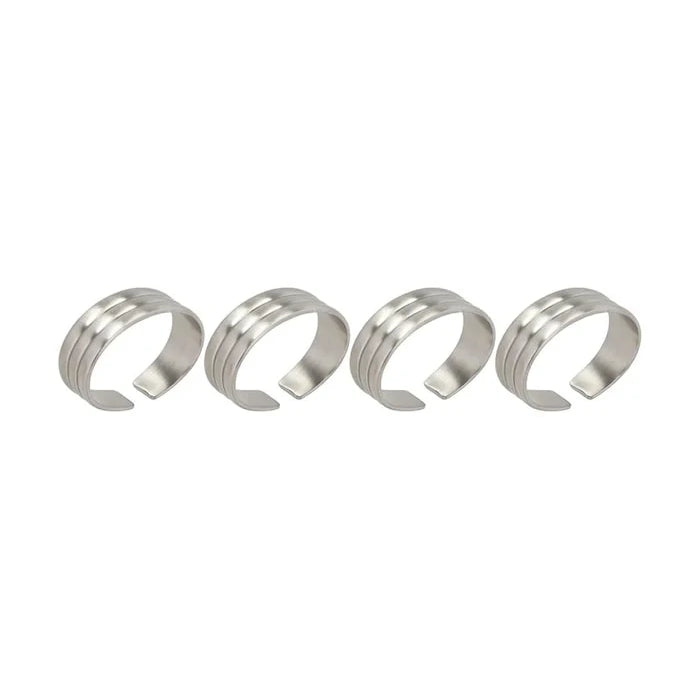 Рингове за салфетки Gense Thebe 4,3 x 3,2 cm (4 броя)