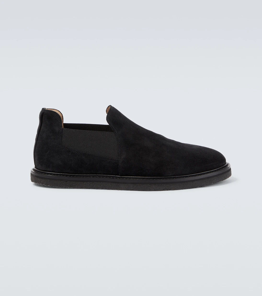 The Row - Parker suede slip-on shoes