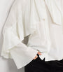 Silk Ruffle Demaris Blouse