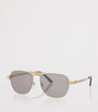 Rectangular Aviator Sunglasses