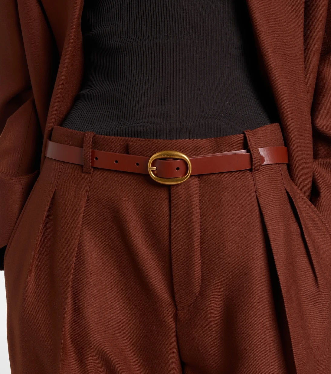 Saint Laurent - Leather belt
