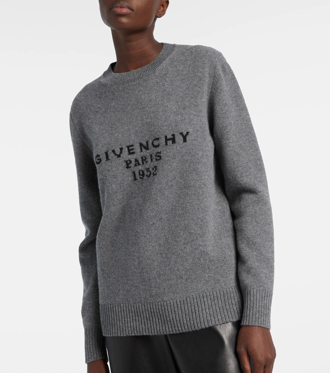 Givenchy - Logo wool and cashmere sweater