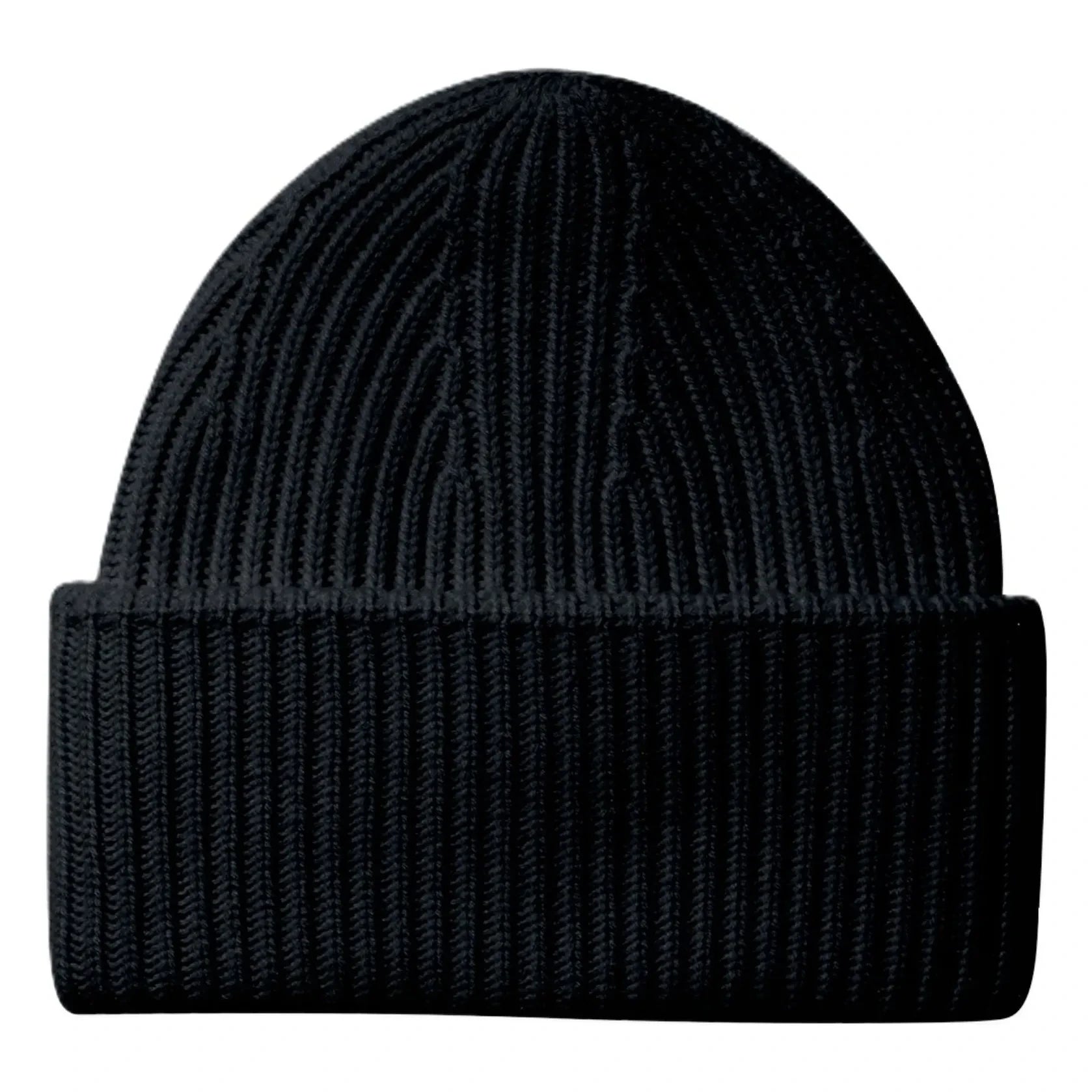 Bompard - Cashmere ribbed hat | Black