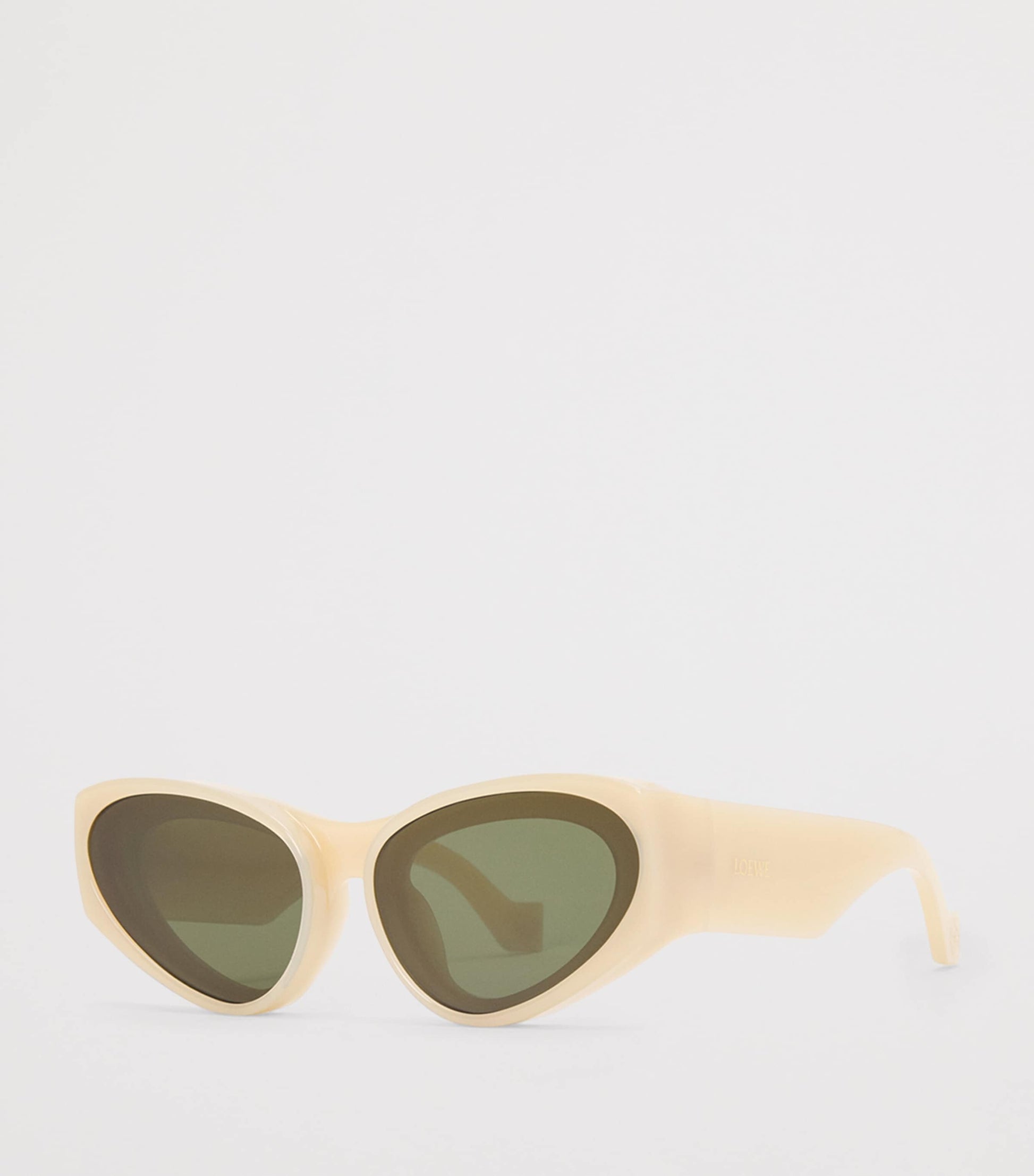 LOEWE White x Paula's Ibiza Front Lenses Cat Eye Sunglasses