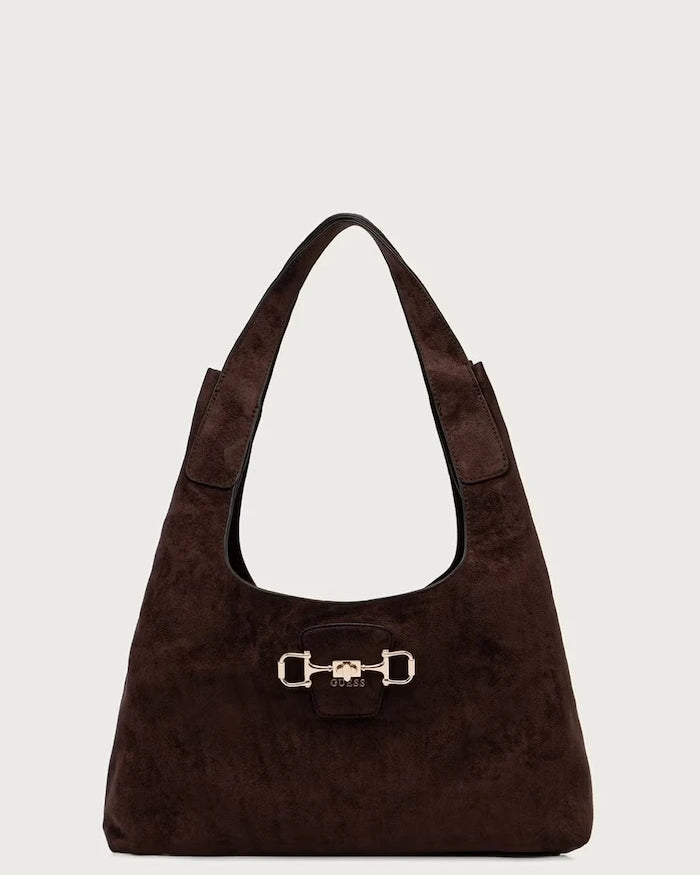 Guess kadın suni süet tote çanta SUNSET